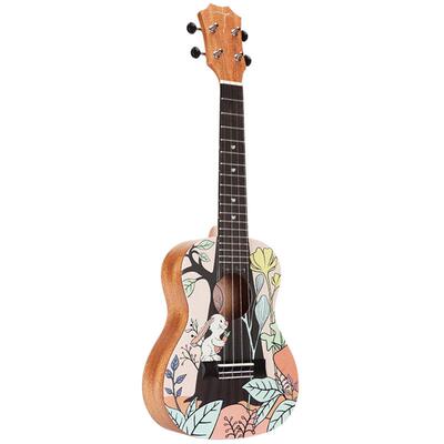 TOM高江一燕娜娜桃花心单尤克梵里里23PQG寸初学者女木ukulel板e