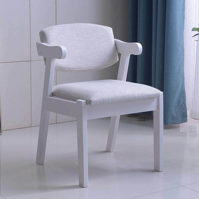 电家椅用靠简约OSF实木餐椅脑椅子舒适学生学习椅书桌卧室凳子背