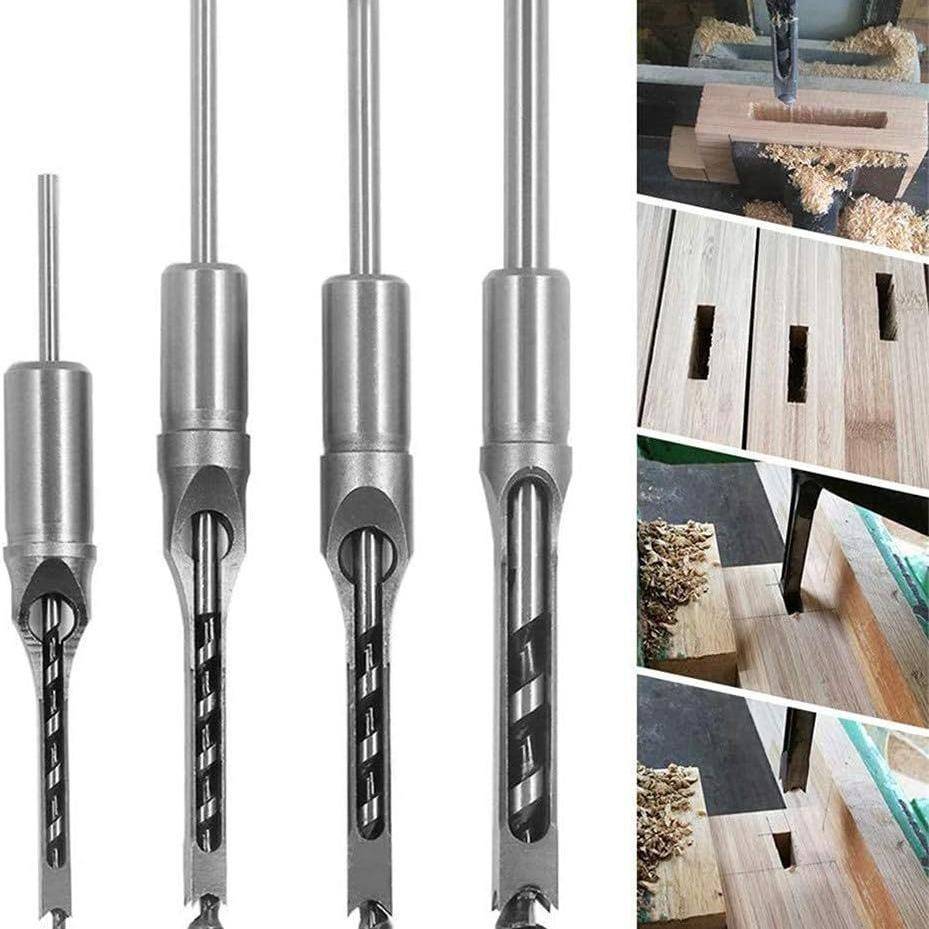 工方孔钻头方榫钻眼钻形打方孔钻头开榫钻芯木木工IRH方工具方开