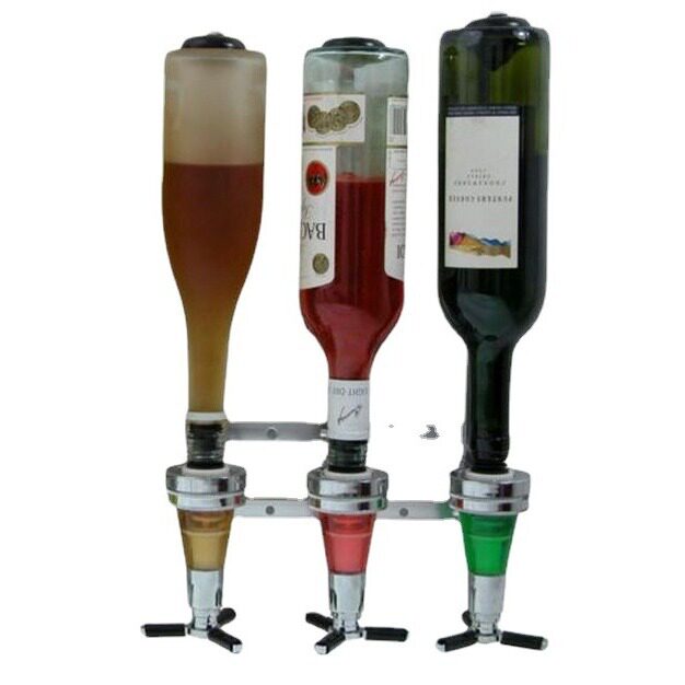 铝合金吧台壁挂定量分酒器套装图片