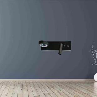 新读款现代简铝约LED材阅壁灯卧室床房头壁灯带开85950关书阅读灯