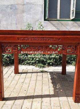 老榆木仙桌实木26998中正方形餐桌老式农村用家式桌子中堂四方八