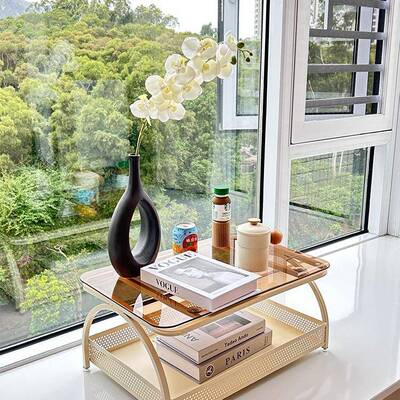 轻奢桌感窗台小茶几三件PBM套榻榻米茶卧室小日炕桌网红式飘矮桌