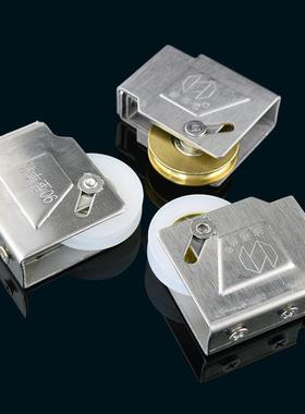 铝合金门窗滑轮IMT老式90辘型不锈钢推拉窗户8滚轮子73型76轱82铜