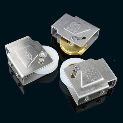 铝合金门窗滑轮IMT老式90辘型不锈钢推拉窗户8滚轮子73型76轱82铜