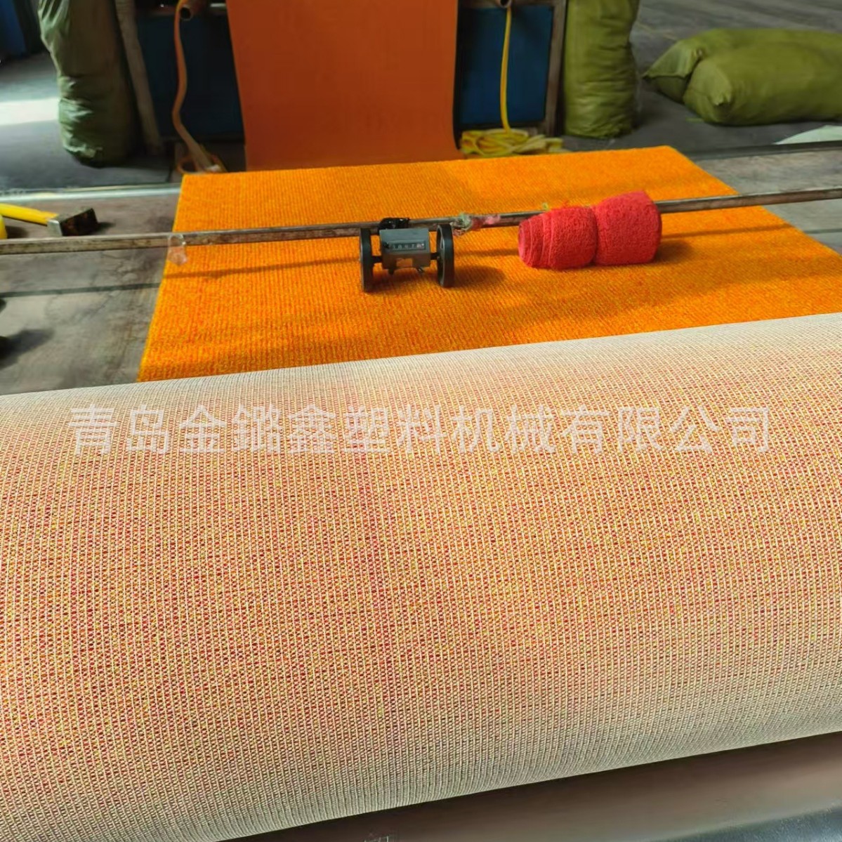 PVC无底丝圈加厚防滑防水地垫