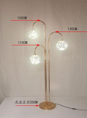 款婚庆道具金色铁艺发光球路婚礼T台舞OCI台布新创意引装置饰引路