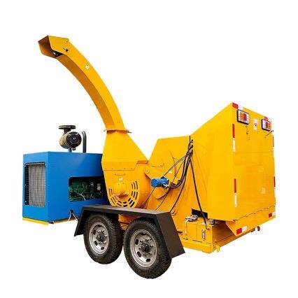 家柴油电动小型树枝粉碎机用果园藤粉碎机器干中湿两用ZFK条秸秆