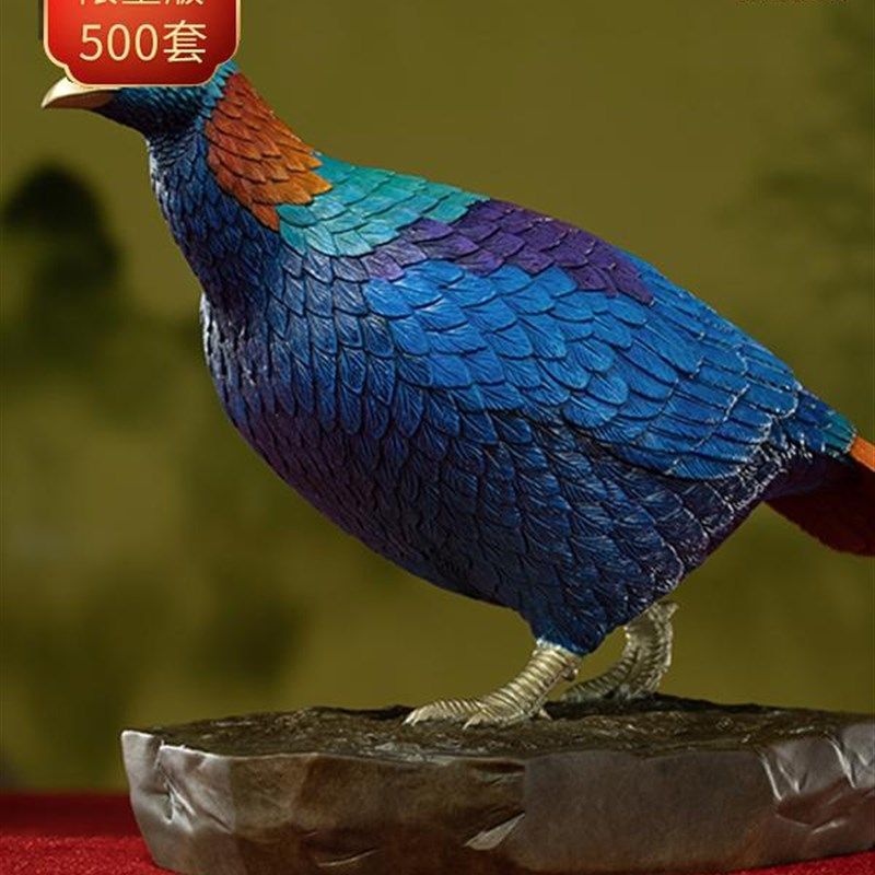 速发 全铜摆件《百鸟集》之艺雉 铜工 品桌面虹家居 饰品,家居饰品,桌面摆件,淘宝优惠券,粉丝福利购,淘宝优惠卷