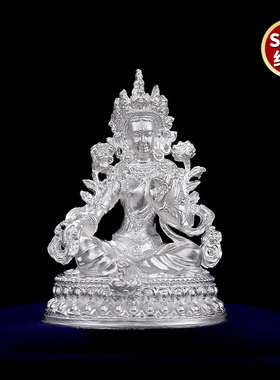 速发绿度母佛像菩萨密宗居家供佛随身口袋c.奉m观音佛像摆件