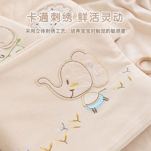 新生婴儿被套纯棉a类宝宝床上用品幼儿园儿童彩棉U被罩单件可定制