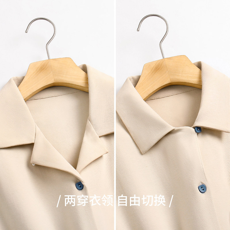 睡袍女士睡衣春秋款秋季浴袍x睡裙长款薄款纯棉长袖家居服三件套