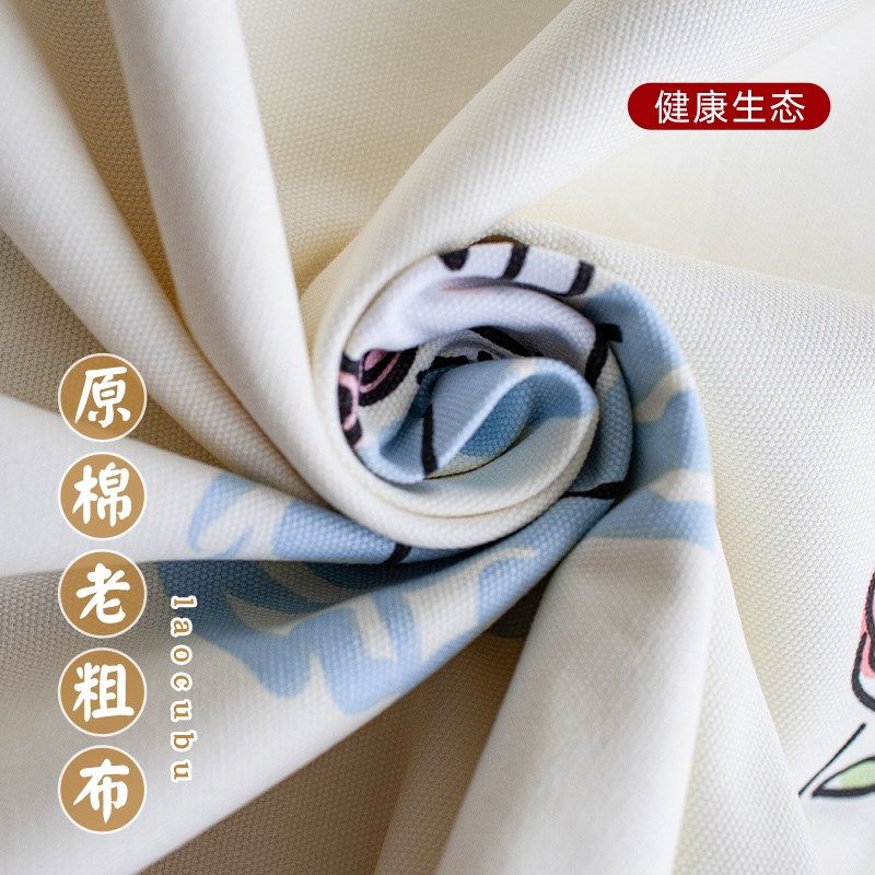 定制加厚纯棉老粗布床单单件1.5米1.8m亚麻100%全棉床.笠凉席夏季