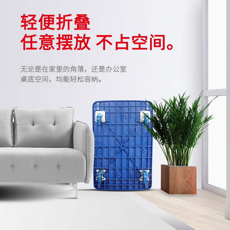 平板车推货车板h车静音手推车搬运车拉货手拉车小拖车折叠推车货