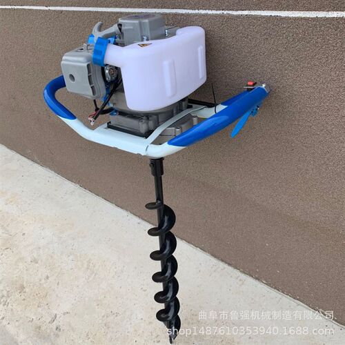 便携式汽油钻孔机 植树打眼机 小型汽油轻便钻眼机