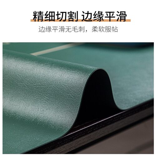 现代简约皮革桌布防水防油免洗长方形餐桌布pvcT皮革桌垫茶几桌布