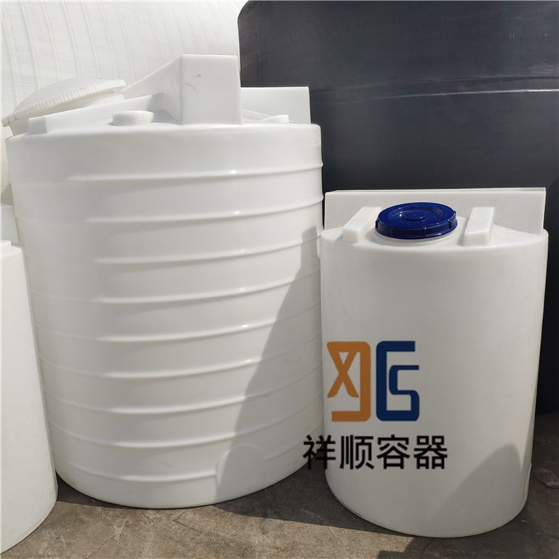 300L500L1000升絮凝剂还原剂极夜溶解箱 水处理化药搅拌pe兑药箱