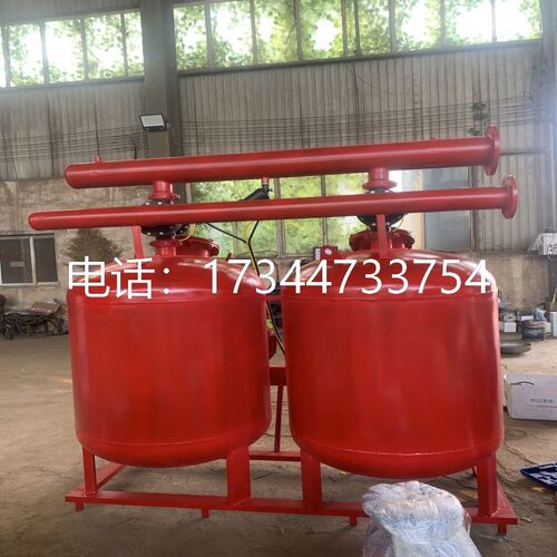 110手动砂石过滤器双罐三连全自动首部河水农业田用节水灌溉设备