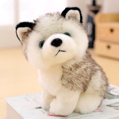 抱枕模型名犬阿拉斯加金毛玩偶小型可爱I的中号娃娃公仔女朋友狗