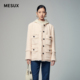 时尚 MESUX米岫冬季 新品 设计小香风大衣女MLWUI401