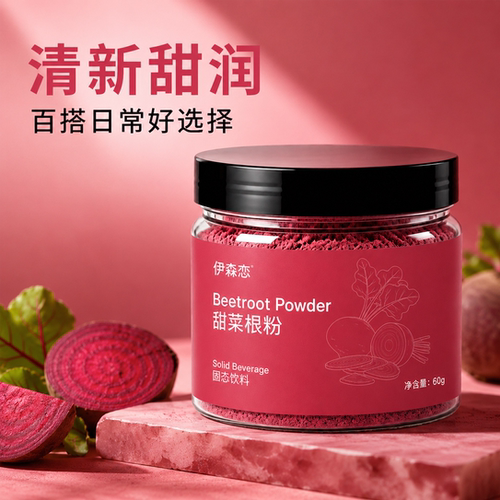 纯甜菜根粉天然新鲜早餐冲饮60g
