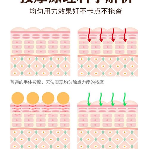 美人刷擀筋按摩器全身通经络刷子按摩腹部 腹部按摩器揉肚子神器