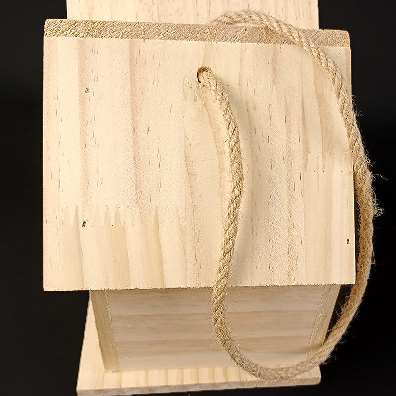 木质箱牡丹虎皮文鸟生蛋孵化居住保暖窝小木屋箱鹦鹉鸟繁殖箱鸟窝