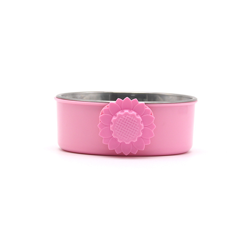 宠物食盆悬挂式狗碗狗狗用品猫咪水碗固定笼子饮水狗盆小型犬泰迪