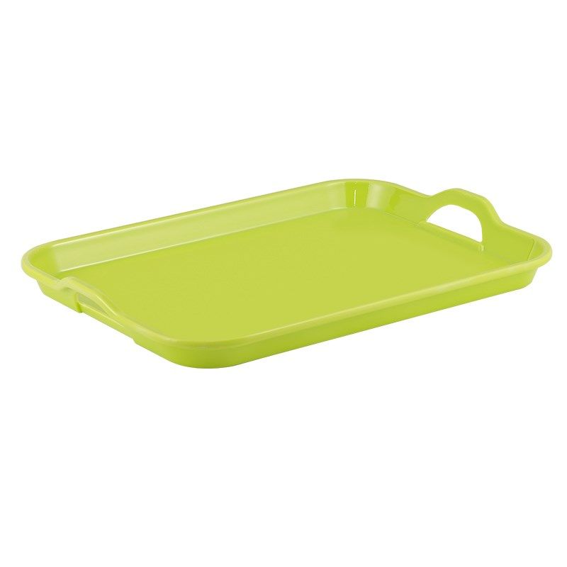 密胺托盘长方形商用带手柄塑料幼儿园餐盘面包展示盘托盘双耳托盘