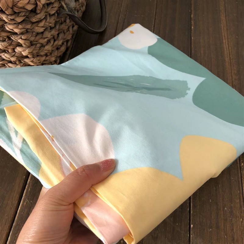 辛妈家老粗布出口剩余纯棉高支高密布料做的被套150*210 200*230