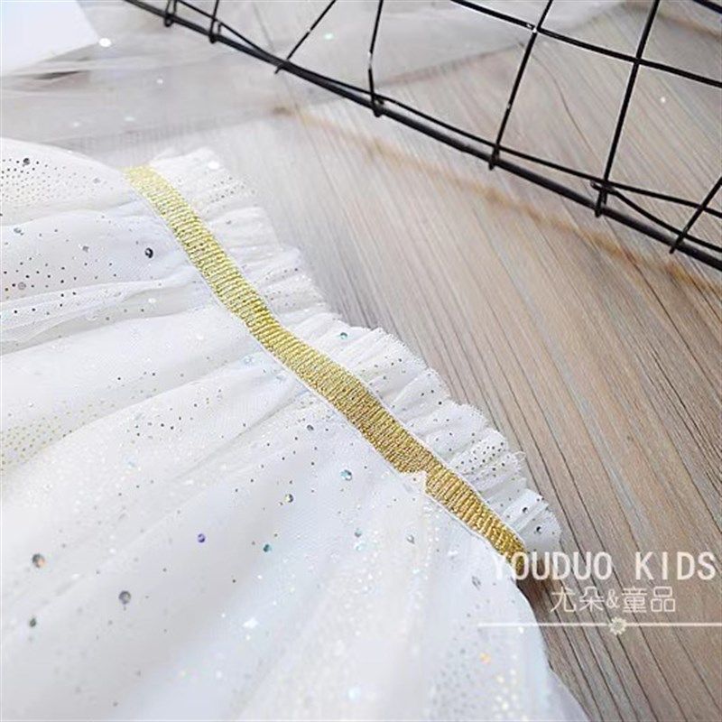 女宝宝半身裙公主纱裙春秋1-2-3-4岁5舞蹈裙冬女童蓬蓬裙短裙子夏