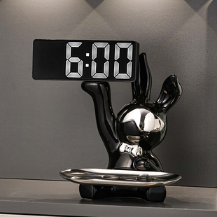 玄关放钥匙的收纳盒摆件轻奢鞋柜门口进门入户走廊锁匙客厅装饰品