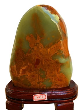 6奇石观赏石客厅天然原石头石来运转家居室内招财博古架摆件包邮