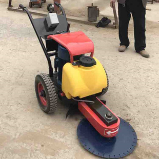 水泥桩切割机 手推式混凝土桩头切割机 高速切桩机 锯桩机 破桩机