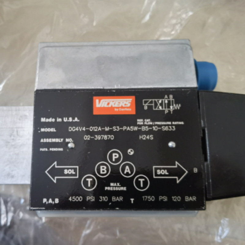 威格士液压比例阀02-397870 DG4V4-012A-M-S3-PA5W-B-5-10-S633