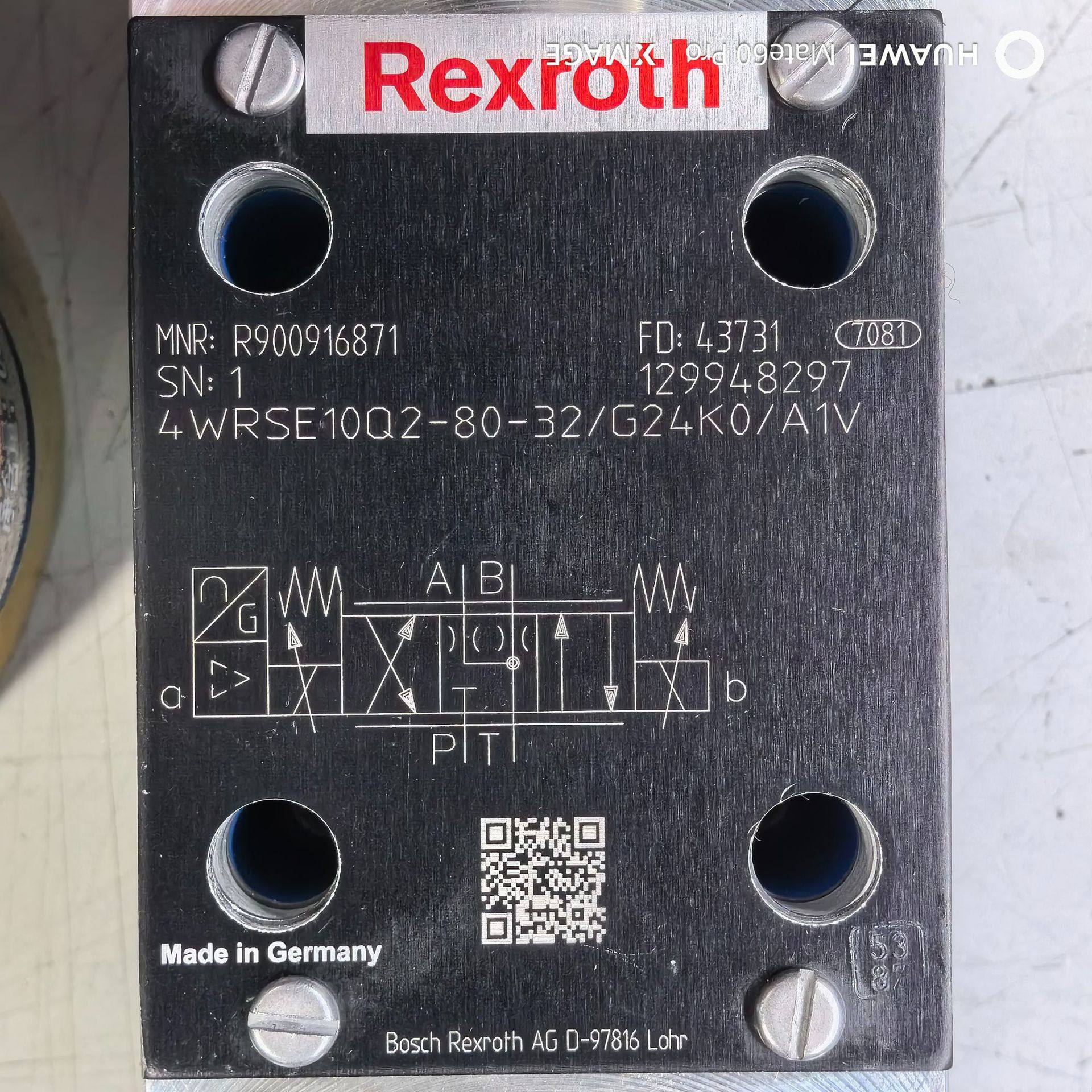 R900916871  4WRSE10Q2-80-32/G24K0/A1V # Rexroth比例阀