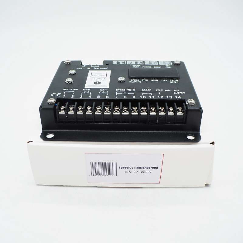 S6700H  柴油发电机组调速器 转速控制器 电调板