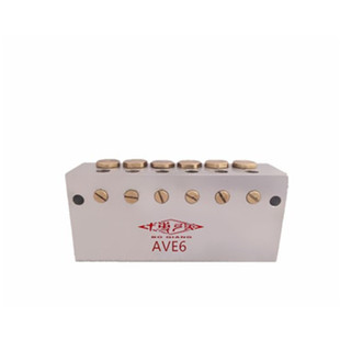 全国联保AVE-6F油气分配器启东博强牌油气润滑系统混合器一进六出