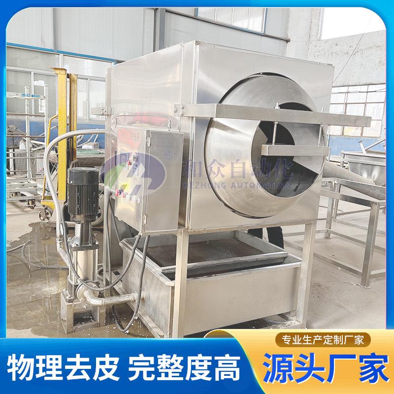 小型核桃仁去皮机清洗流水线杏仁核桃仁去皮机风味核桃仁脱皮机