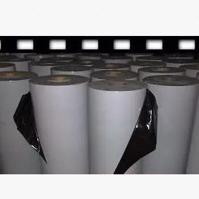 自粘性保护膜黑白PE保护膜不锈钢贴膜铝板膜1.2米宽 100M 包邮