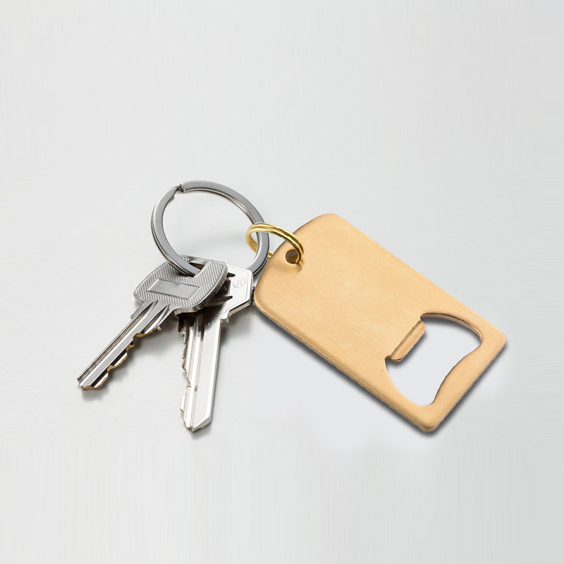 黄铜啤酒开瓶器金属起子汽水启瓶器酒吧起酒器钥匙扣男腰挂酒具