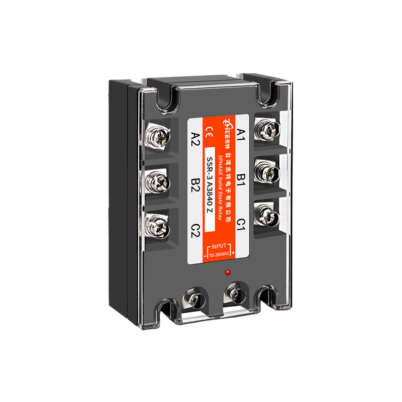 志特三相固态继电器380V交流40A80A60A正反转大功率固体接触器