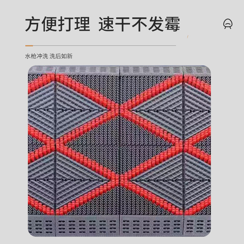 三合一地垫商家除尘防滑大门室外多规格入户脚垫注塑件订做