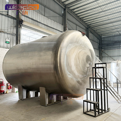 不锈钢储罐圆形无菌水箱厂家 涉水批件储水箱 RO纯水箱 卧式水罐