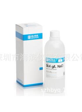 HI7084专用盐度标值58.4g/L标准缓冲液哈纳盐度标液