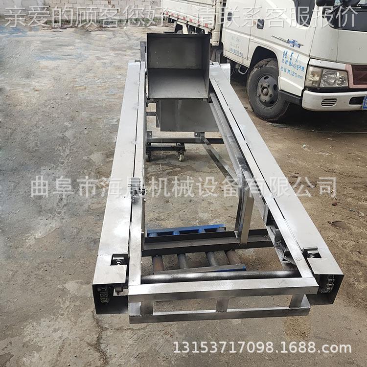 石粉石子翻斗式上料机 粉剂电动提料机 散料固定单斗提升机