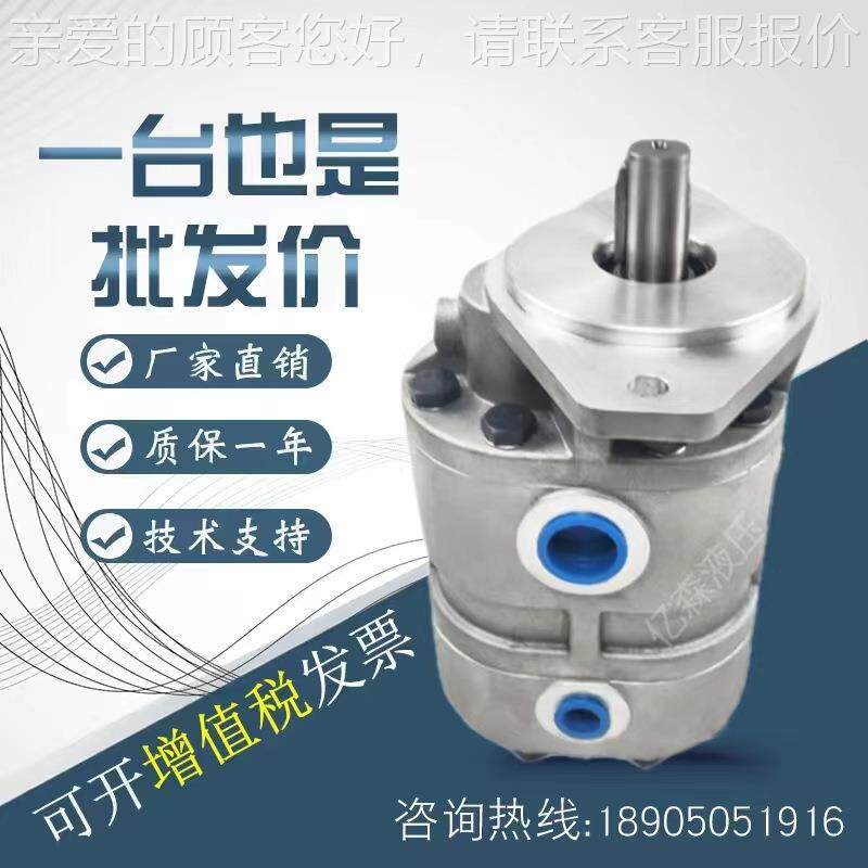 阜新液压双联齿轮油泵CBF-F100/10/16/25/32/40AFP/AFPX/CFP/CFPX