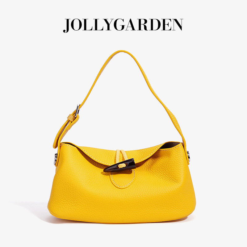 JOLLY GARDEN【缤纷】春夏款时尚元宝包通勤百搭手提单肩斜挎女包