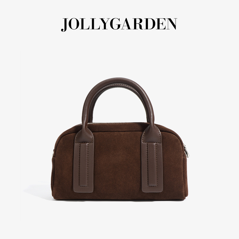 保龄球包包2025秋冬真皮手提单肩