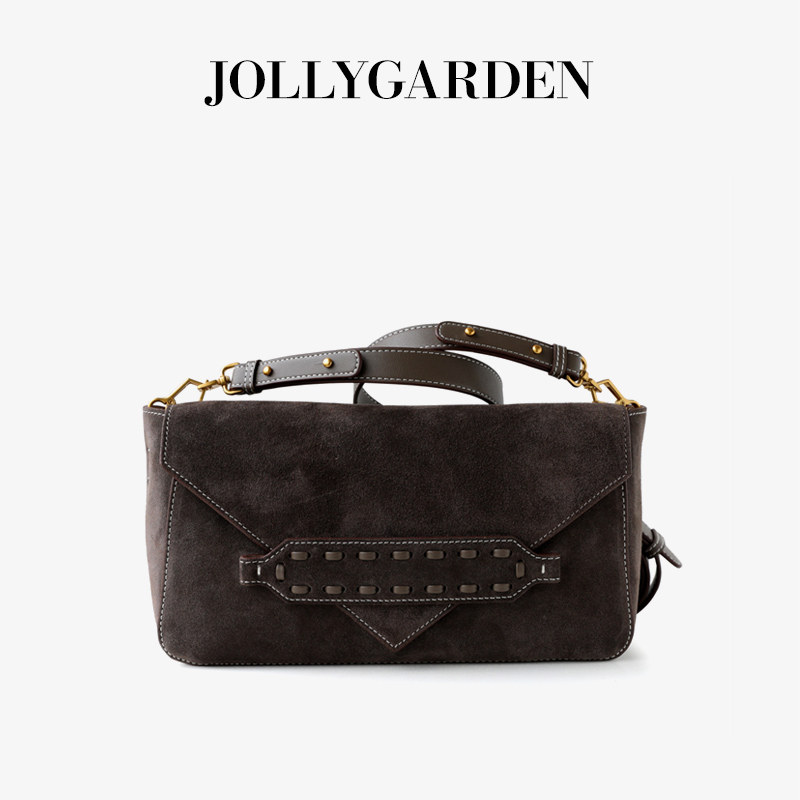 JOLLY GARDEN【存己】新款磨砂皮信封包通勤百搭单肩斜挎女小方包,箱包皮具/热销女包/男包,小方包,淘宝优惠券,粉丝福利购,淘宝优惠卷